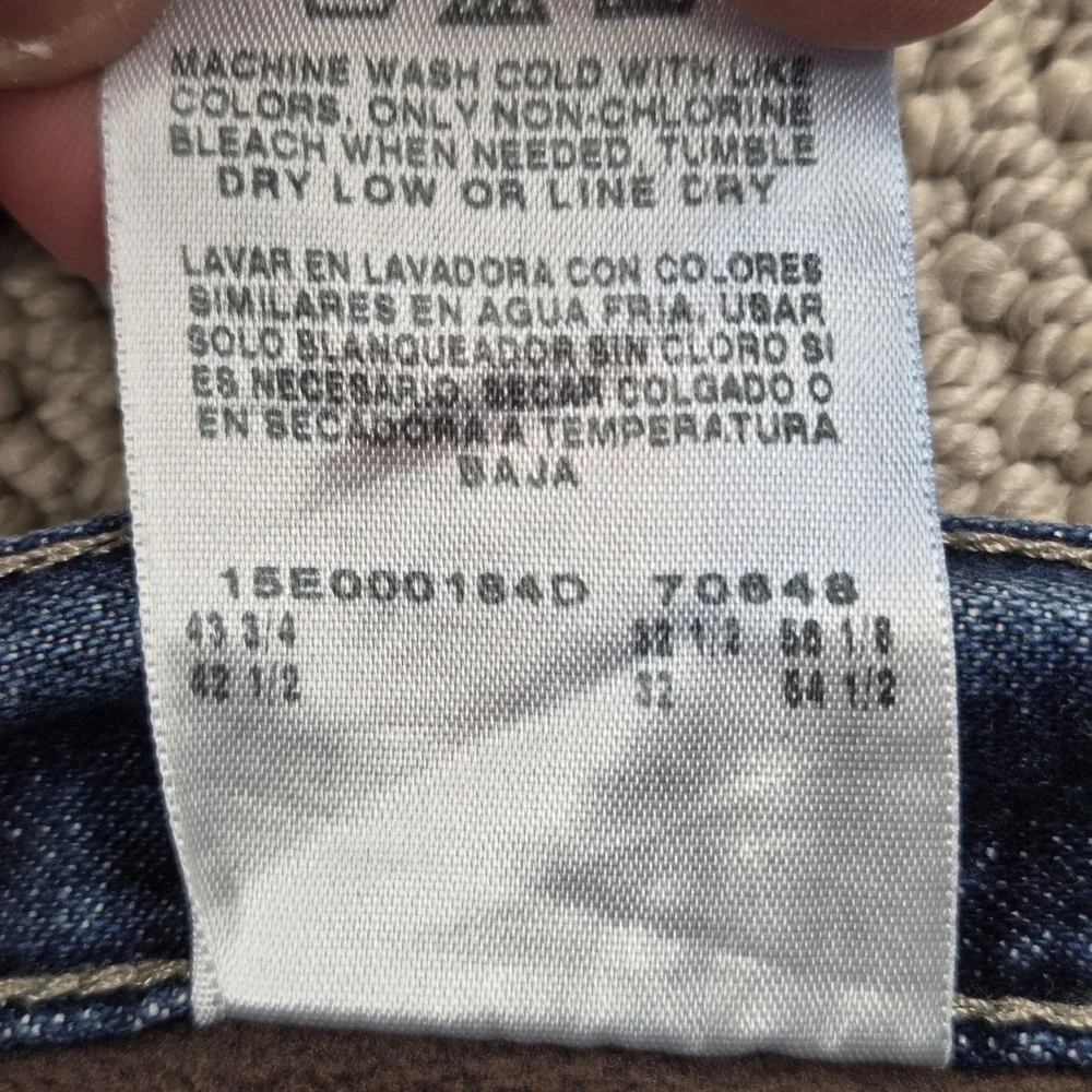 Wrangler‎ Mens Fleece Lined Carpenter Jeans Blue Denim 40x32 94GRWID *READ